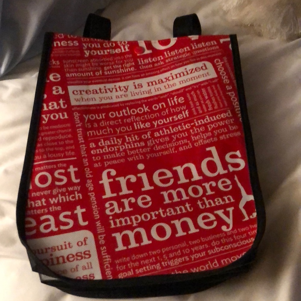 Lululemon Bag w/ quotes
